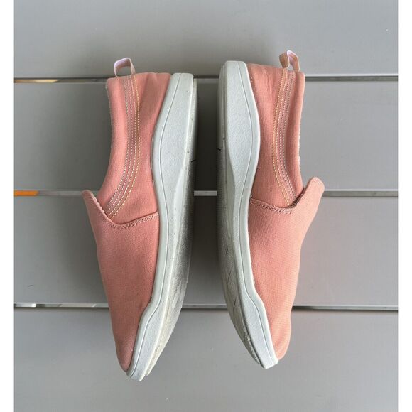 Vionic Beach Marshall Women’s Slip On Sneaker - Size 8.5 - Orange Coral - Picture 3 of 8